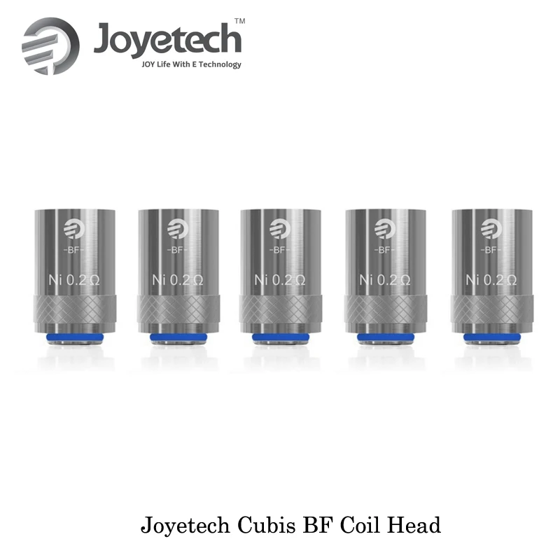 5 шт./лот Joyetech Cubis BF SS316 0.6 Ом/BF Ni 0 2 Ом катушка для стартового набора Ego aio испаритель
