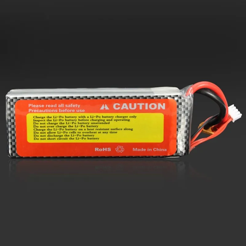 1 шт. ZOP Power LiPo аккумулятор 11 В 6000 мАч 3S 35C XT60 разъем для радиоуправляемого