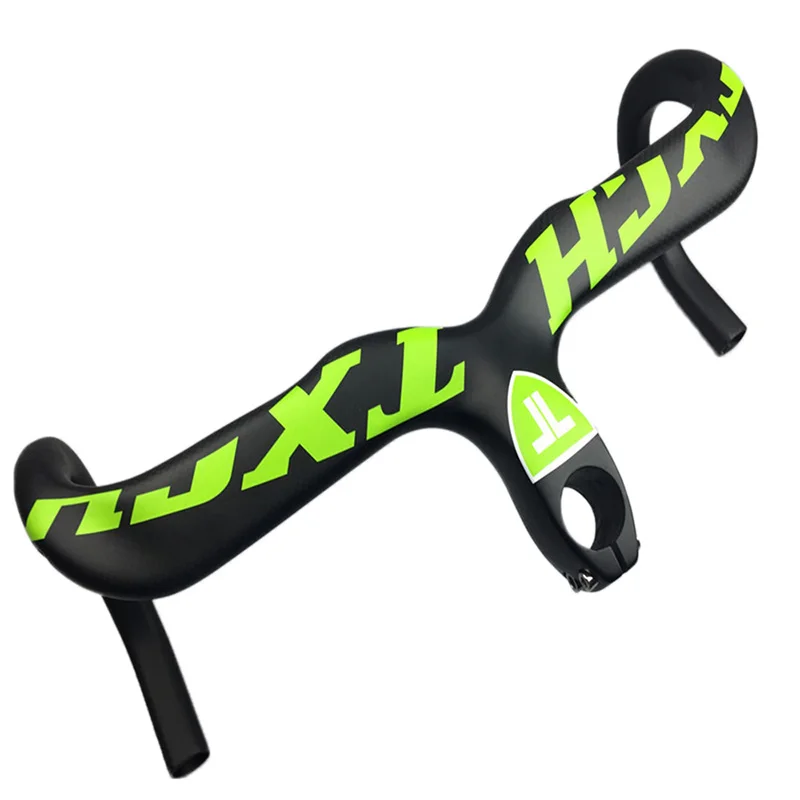 400x120mm Random C MTB велосипед полный T700 руль из углеродного волокна для изогнутые интегрированный 400/420/440 мм руль велосипеда гоночные и для шоссейного велосипеда, аксессуары - Цвет: 400x120mm Random C