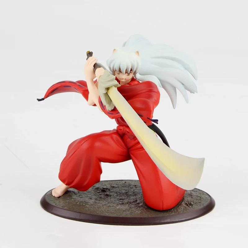 Аниме Inuyasha фигурка Inuyasha Sesshoumaru собака демон Tessaiga Tenseiga Меч Модель игрушки