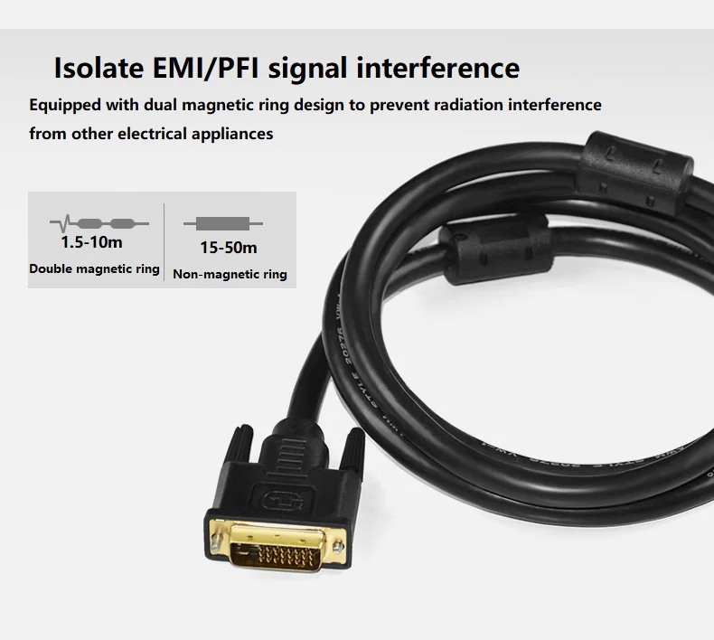 Кабель DVI DVI-D24 + 1 plus кабель для усилителя сигнала чипа HD TV LCD ноутбука PS3 проектора