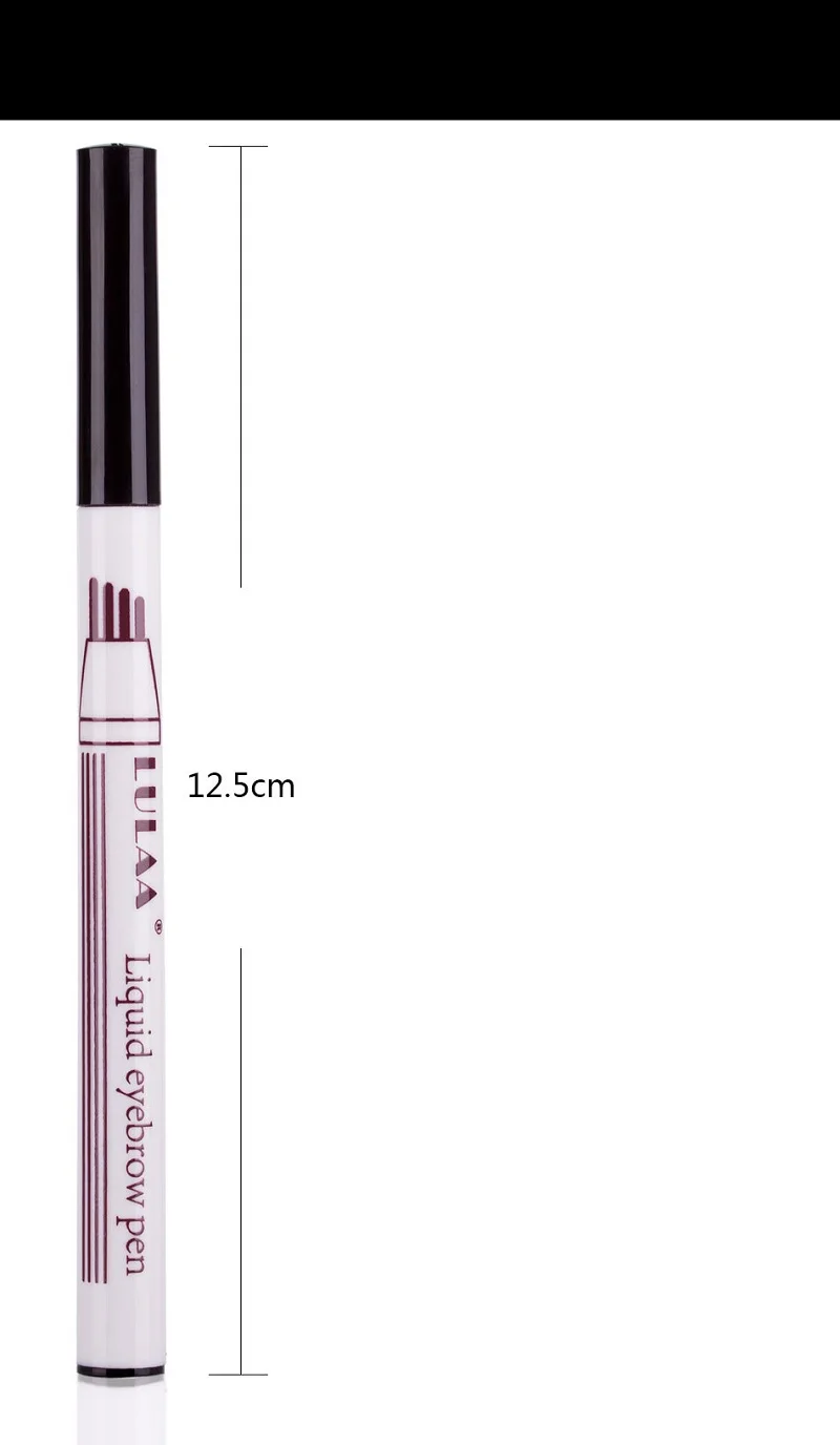 Карандаш для бровей Microblading Водостойкий карандаш с вилкой 4 насадки Жидкий