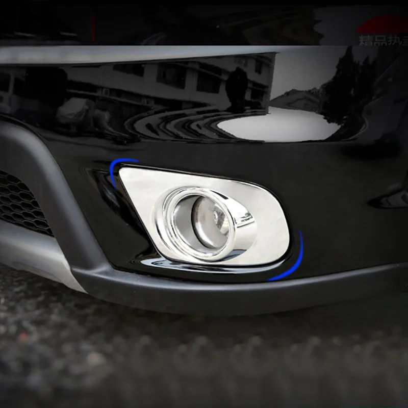 Для Dodge путешествие Fiat Freemont хромированные передние Противотуманные фары лампы