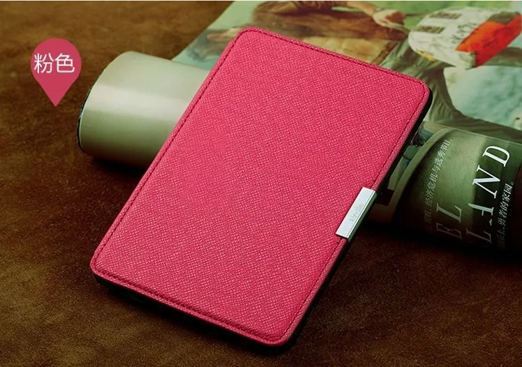 Новый оригинальный 1:1 тонкий кожаный умный чехол для нового Amazon Kindle Paperwhite 6 дюймов