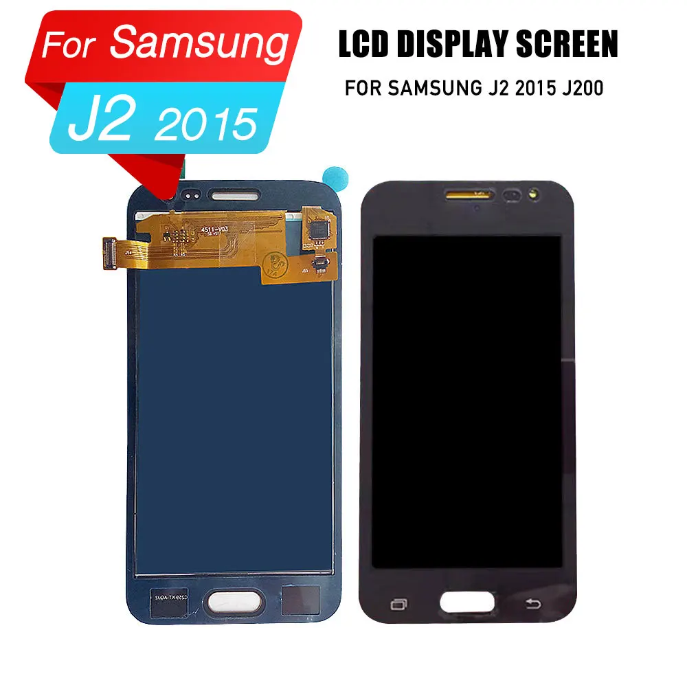 Замена ЖК экрана для samsung galaxy j2 j200 дисплей сенсорный дигитайзер экран