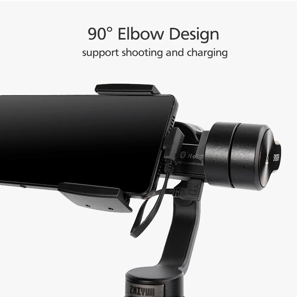 Zhiyun Smooth 4 3-осевой портативный смартфон шарнирный стабилизатор для камеры GoPro с противовесами для балансировки телефон объектив для iPhone XS XR X 8P 8 7P 7