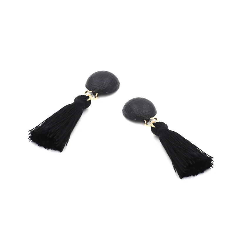 Vodeshanliwen Лидер продаж Нарядные серьги с кисточками для женщин Свадебные Серьги