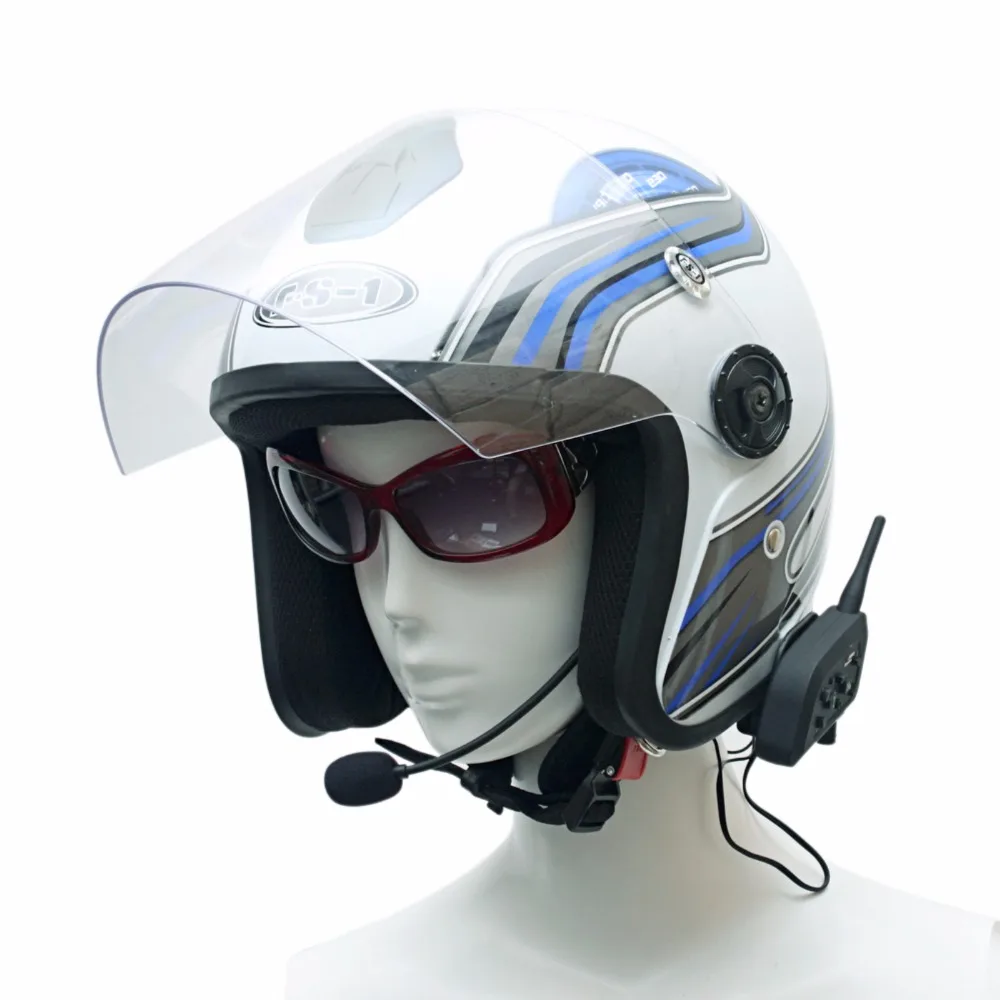 EJEAS 2020 V4 Pro 1200m Bluetooth мотоцикл велосипед переговорные 4 Райдера гарнитура динамик