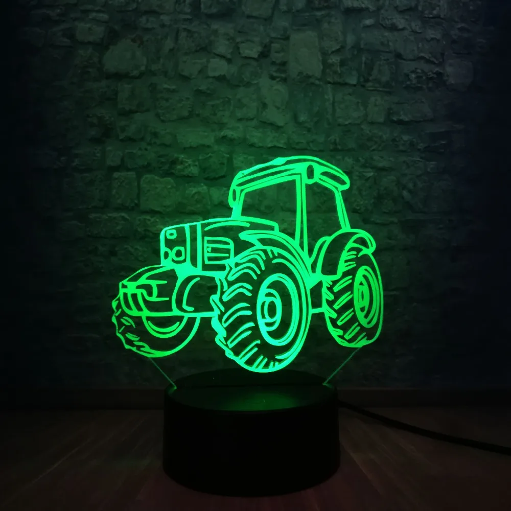 Горячая Распродажа пляж багги автомобиль 3D светодиодный светильник 7 цветов