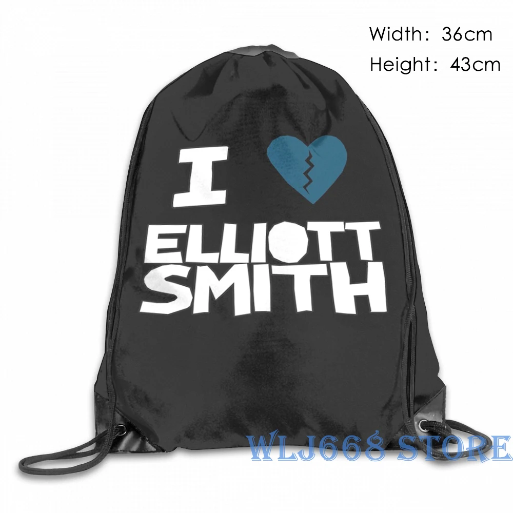 Забавные сумки через плечо с графическим принтом для женщин эллиott Smith (2) рюкзак