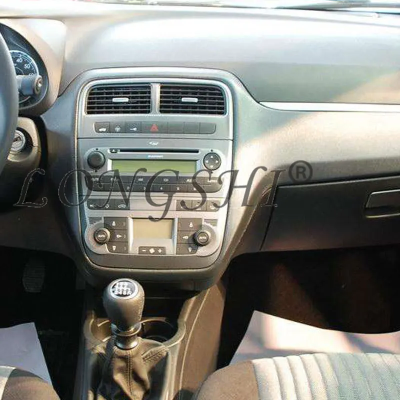 Автомагнитола 2 DIN с аудиорамкой для FIAT GRAND PUNTO LHD 2005 2009 комплект установки панель