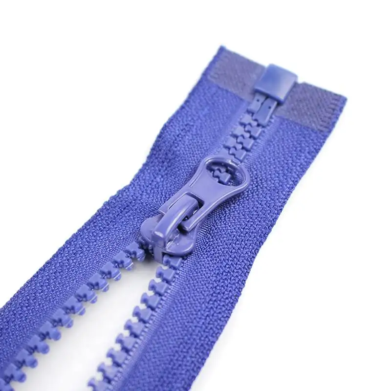 5 Pcs 5 # Resin Color 50/60/70cm Open Tail Zippers For Sewing Children's Down Jacket Locks For Jackets Closure For Clothing images - 6