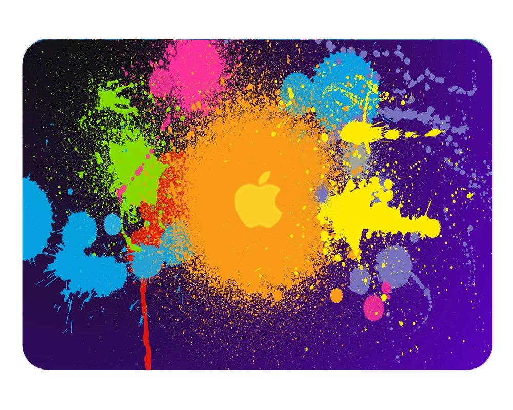 Чехол для планшета, цветная масляная серия, чехол для ноутбука Apple Macbook Air 11 13 Pro retina Touch Bar 12 13 15 дюймов - Цвет: HPINK22
