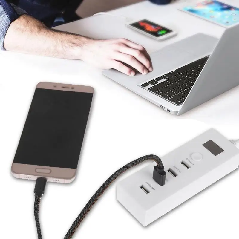 Зарядное устройство с 4 USB портами 5 В 2 А|Удлинители электрические| |