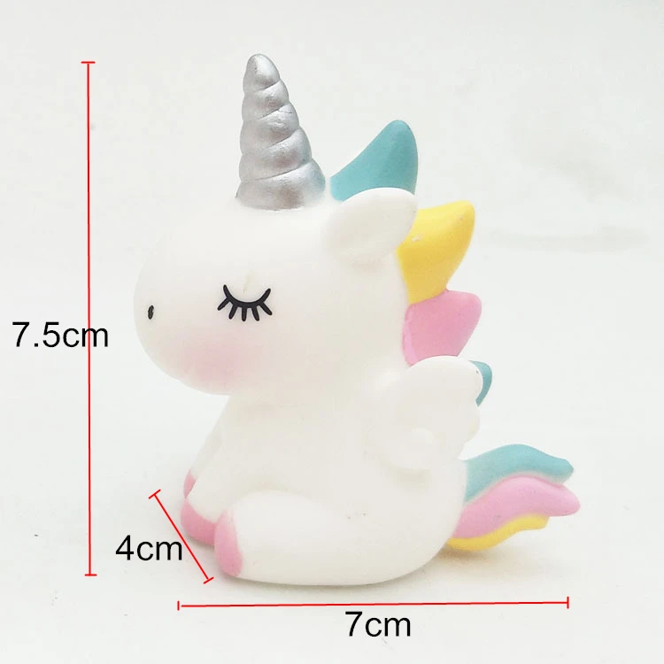 1 шт. Топпер для торта «С Днем Рождения» Unicornio украшение Единорог тематическая вечеринка день рождения кекс день рождения украшения для торта для вечеринки дети, Q