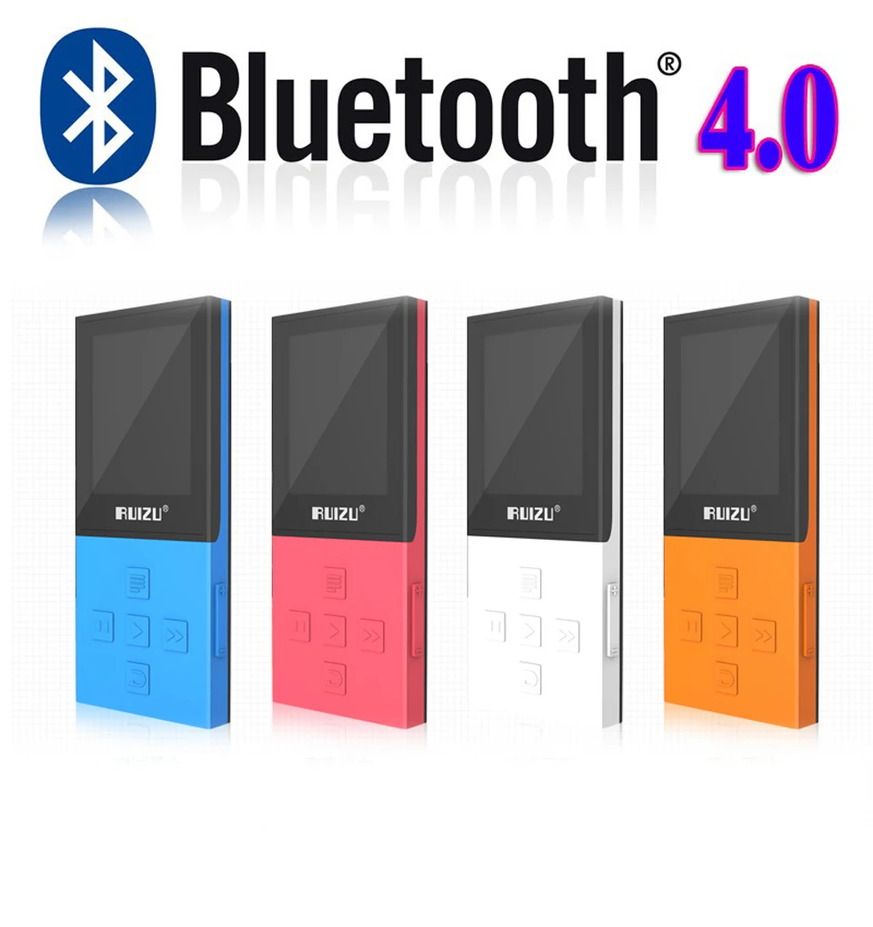Оригинальный Спортивный MP3 плеер ruidu X18 с Bluetooth 8 ГБ возможность воспроизведения 130