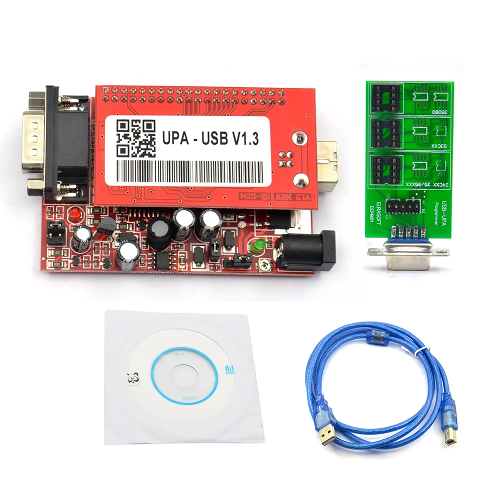 2021 Новое поступление UPA USB серийный программер полный набор V1.3 Популярные Eeprom