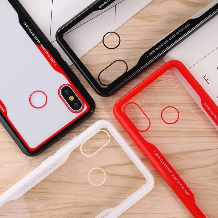 Прозрачный защитный чехол для телефона Mi 8 8SE Redmi Note 4 5 4x Xiaomi 5x 6x рамка из ТПУ