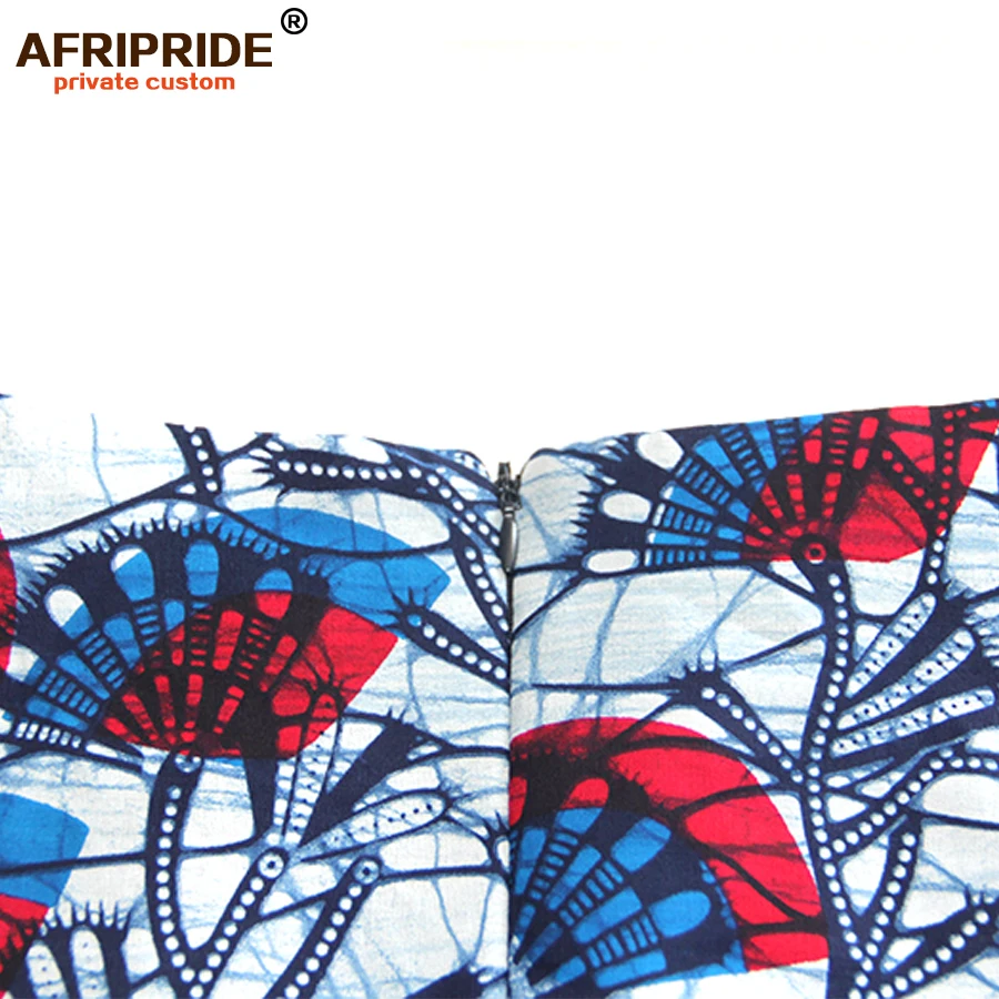Осеннее Африканское платье для женщин AFRIPRIDE Частный заказ рукав три четверти