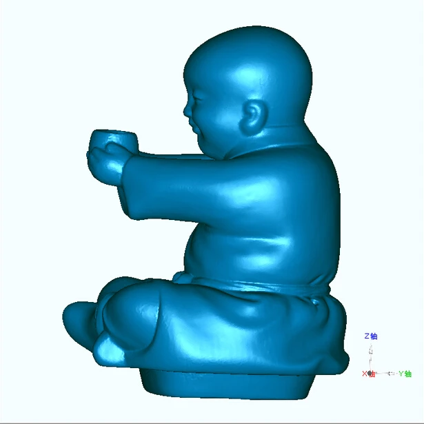 3D модель для принтеров с ЧПУ в формате STL Monk чашкой|Фрезы по дереву| |