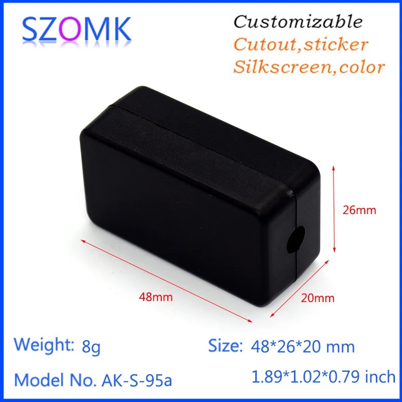2 шт. пластиковый ящик для GPS трекера 48 х26х20 мм|box for|box for electronicboxes electronic projects |