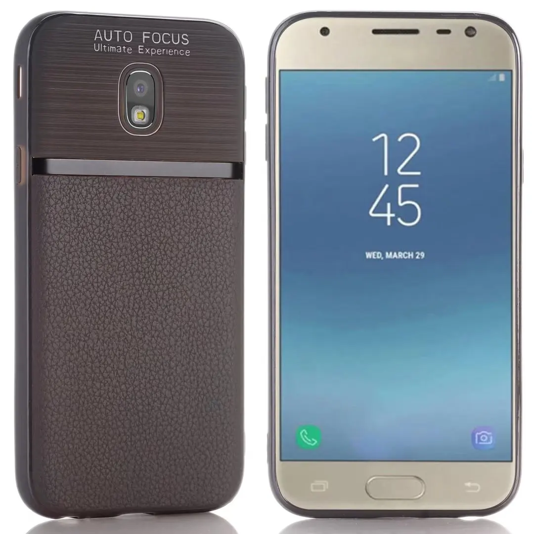 Кожа Провода процесс рисования для Samsung Galaxy j530 чехол противоударный углеродное