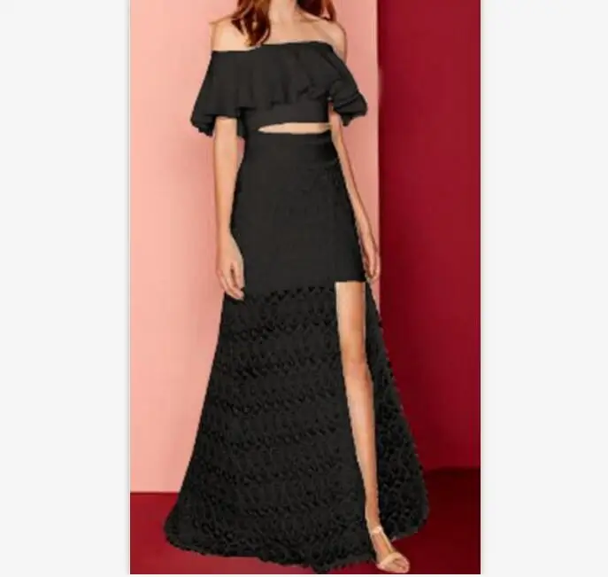 

Top Quality Bandage Dress Suits Elegant Celebrity Fashion Evening Party Dress Summer Resort Style Slash Neck Dresses Suit