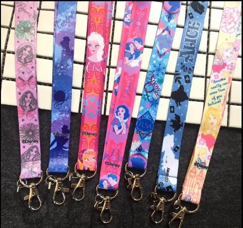 Новинка 1 шт. с рисунком Алисы цвет принцесса брелок значок ID карты держатели