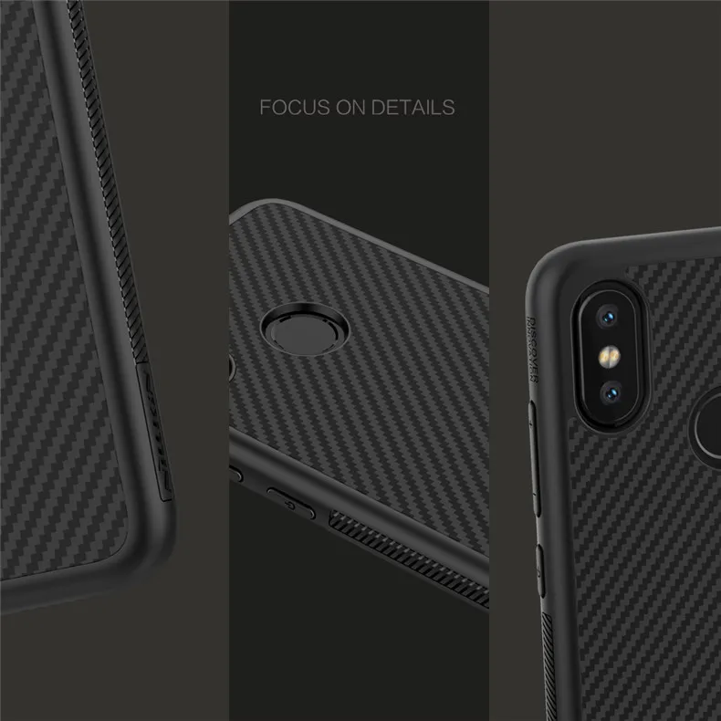 Чехол из синтетического волокна Nillkin для Xiaomi Mi 8, Роскошный чехол для телефона, задняя крышка для Xiaomi Mi 8