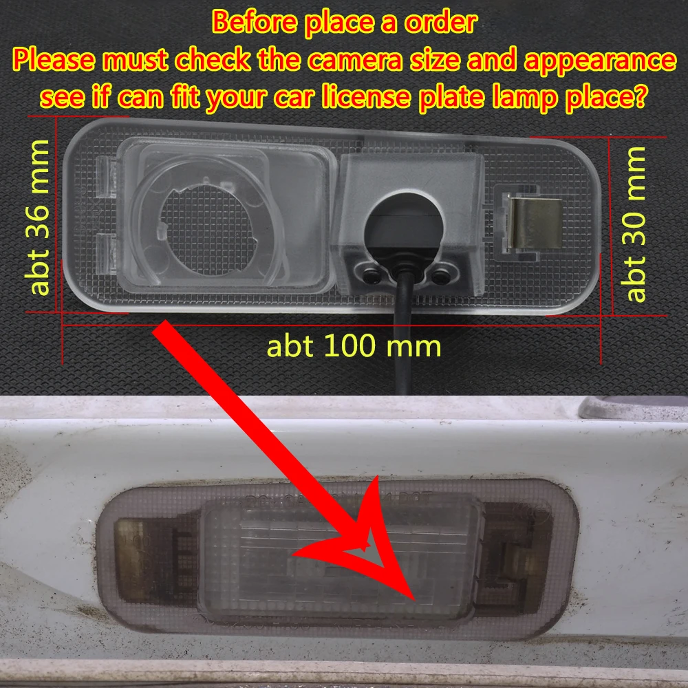 Беспроводная Автомобильная камера заднего вида с 8 светодиодами для Kia K2 Rio 3 UB Sedan