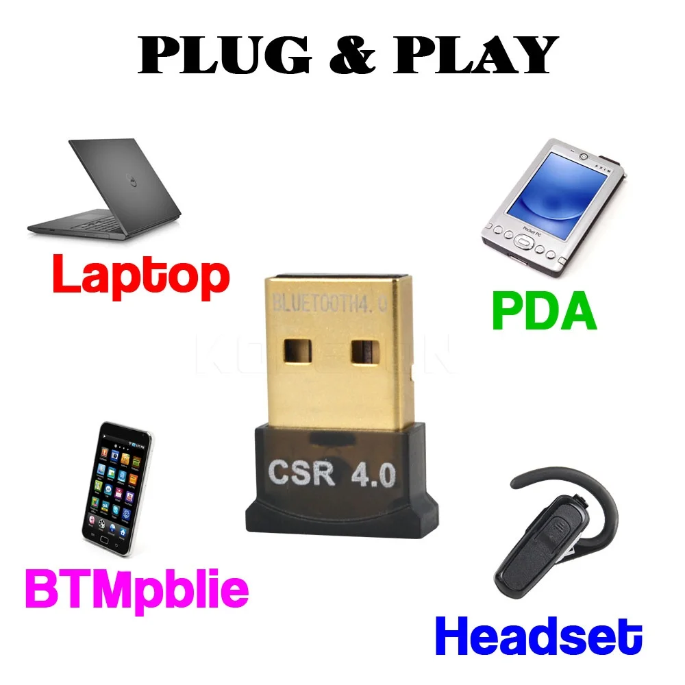 Kebidumei беспроводной Bluetooth CSR 4 0 адаптер ключ USB 2 Беспроводной EDR с 3 Мбит/с для