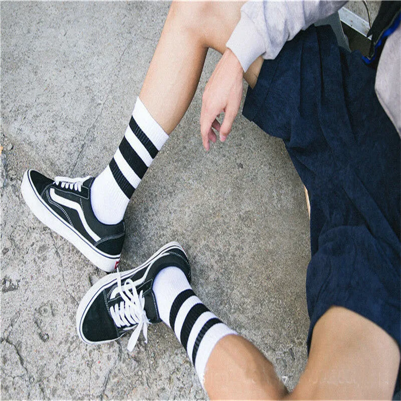 Socks Hip Hop meias calcetines Man Creative Harajuku Cotton Skateboard Sock Comfortable hombre | Мужская одежда