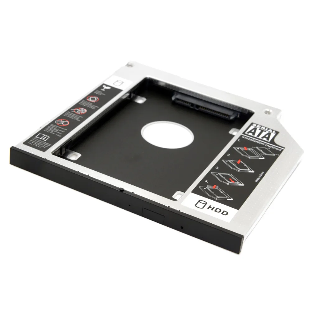 SATA 22pin HDD жесткий диск с жестким диском Caddy чехол для 12 7 мм Универсальный адаптор
