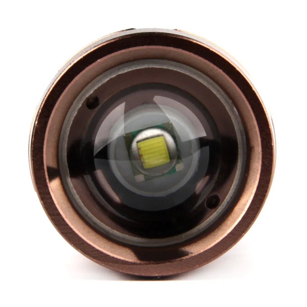 2017 Новый ВАНДЕР LED Факел CREE XM-L T6 2000 люмен 5 Режимов Фонарик Водонепроницаемый 200 М +