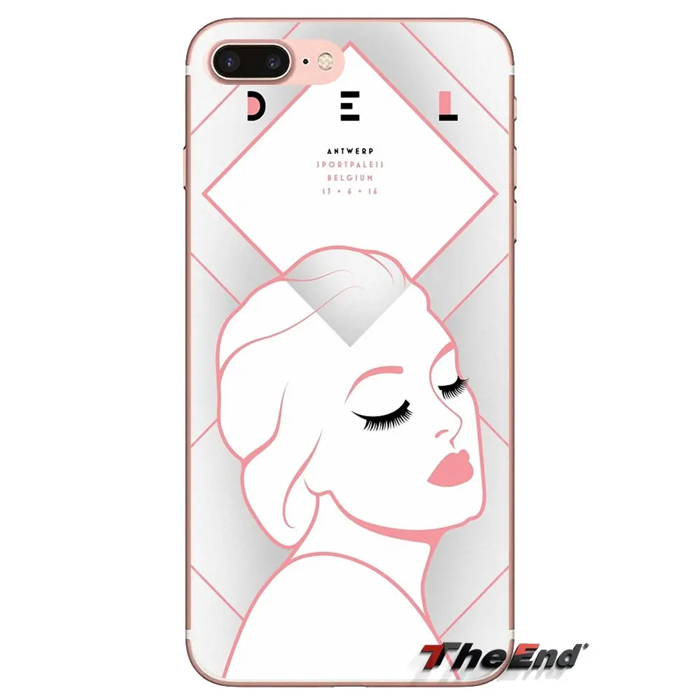 Adele Adkins pop singer Soft Transparent Shell Covers For Samsung Galaxy J1 J2 J3 J4 J5 J6 J7 J8 Plus 2018 Prime 2015 2016 2017 |