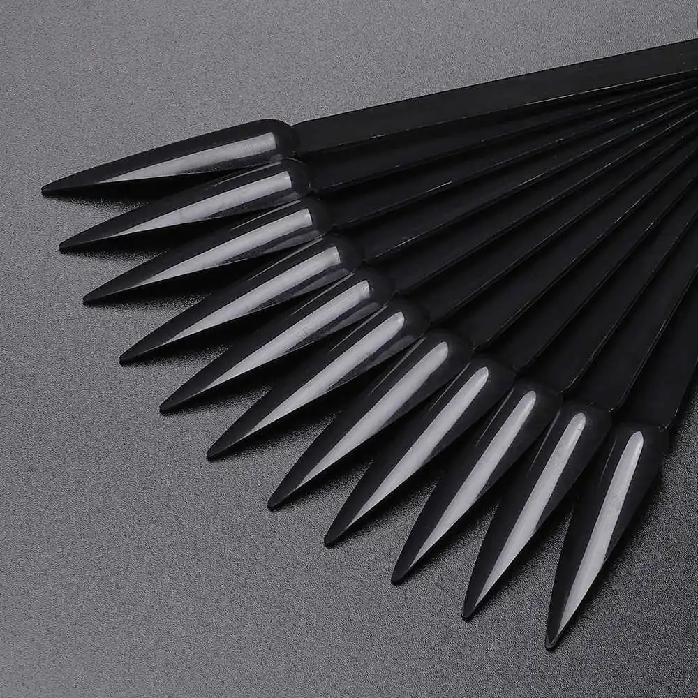 Type B Black 40 шт./лот, 2 размера, 4 цвета, накладные ногти, дисплей, кончики, шпильки, искусственные концы, espositore, колесо для ногтей, прозрачный кончик, для показа ногтей, полка для салона - Цвет: Type B Black