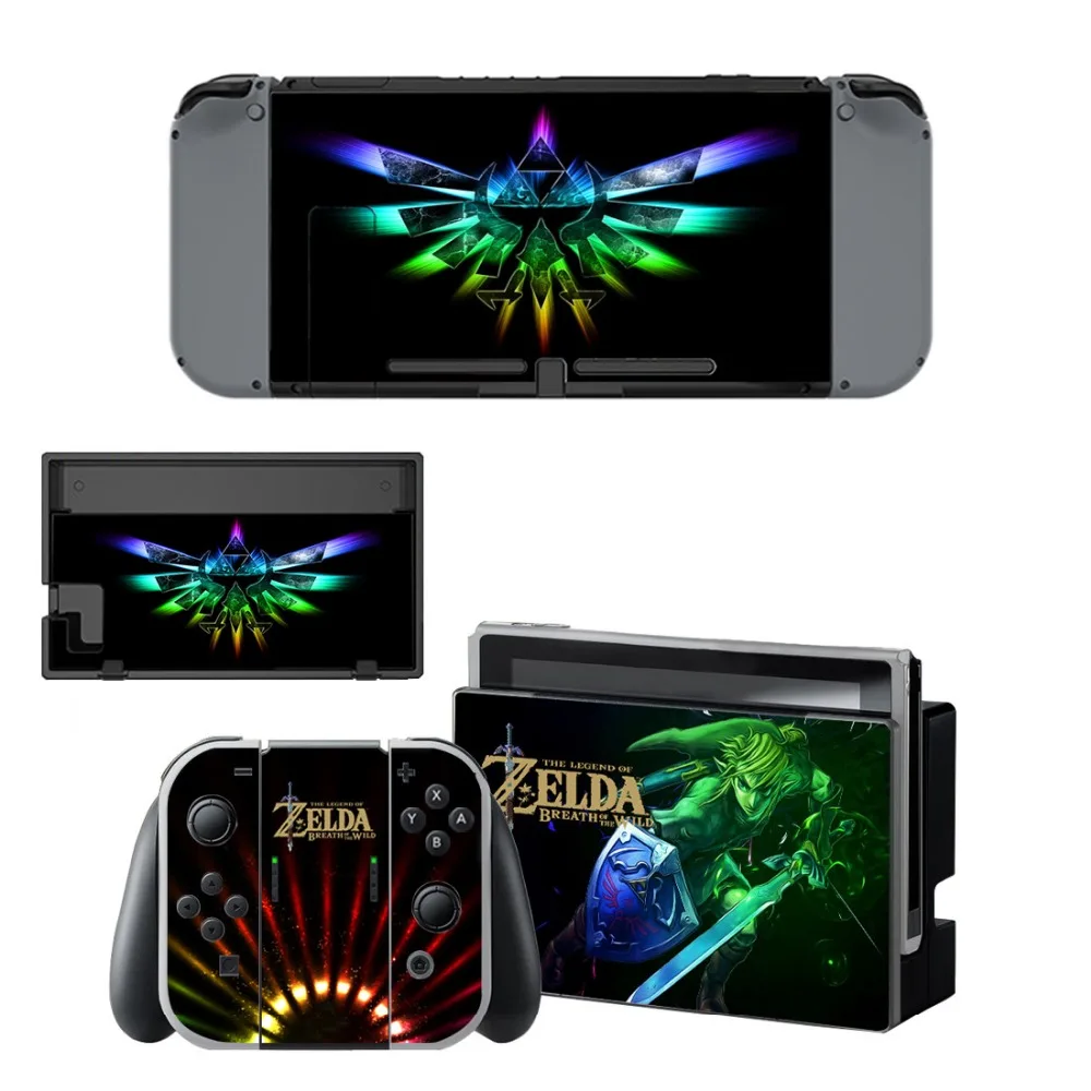 Популярная Игровая наклейка для консоли Nintendo Switch и контроллера Legend of Zeld a