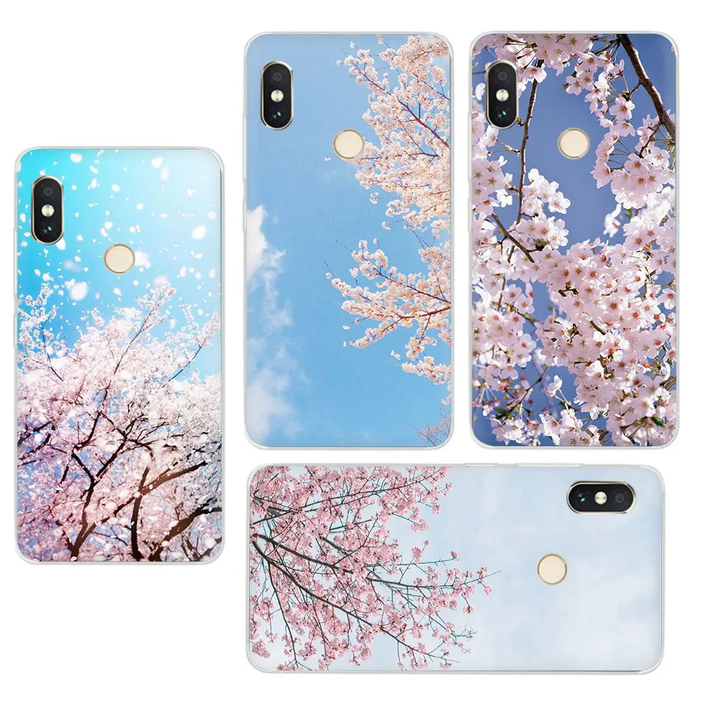 Вишня в цвету жесткий чехол для телефона для Xiaomi mi макс 3 9 8 SE 6 5S A2 Lite mi x 2S A1/5X A2/6X F1 9T CC9e A3 Pro
