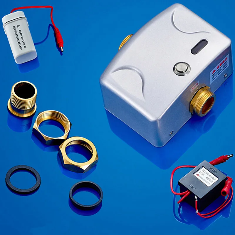 

Автоматический индукционный табурет флушер, настенный AC220V/DC6V унитаз приседания панорамирование датчик смывной клапан с ручной кнопкой, J18109