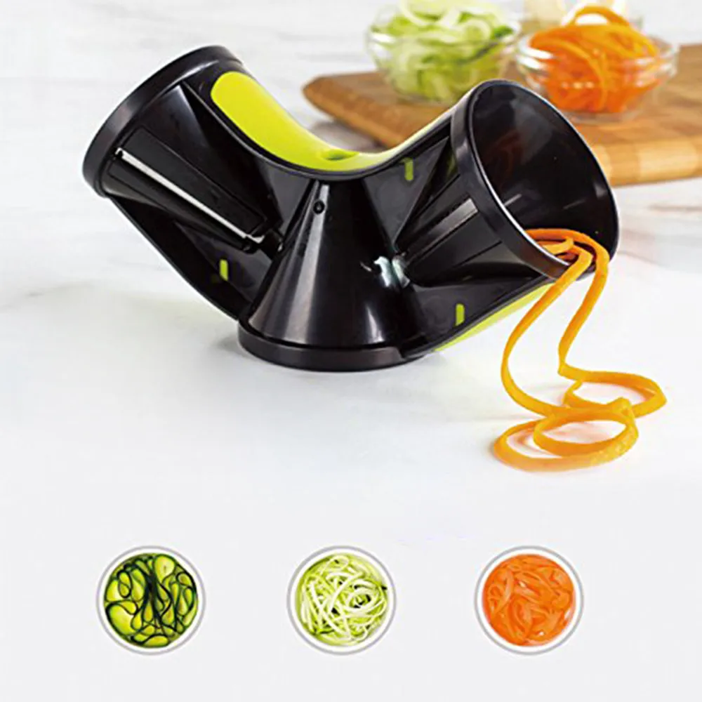 Овощерезка пластмассовые гаджеты для кухни ручная работа 3 в 1 слайеры