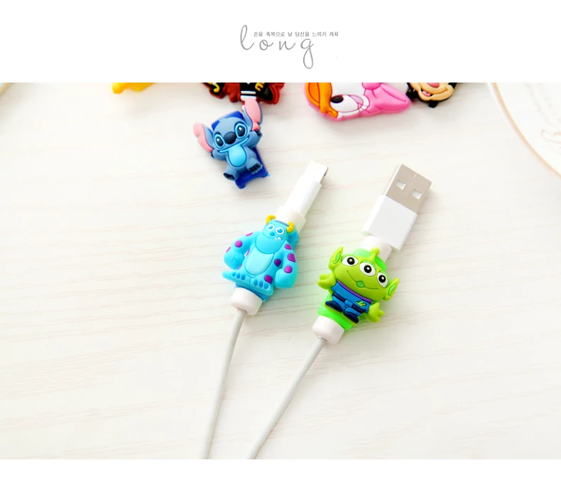 10 шт. защитный чехол для Apple Iphone 5 6 6s с мультяшным рисунком|earphone cable winder|cable windercable