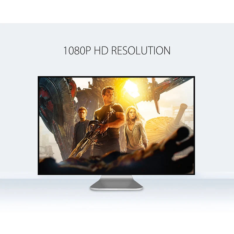 Etoplink DP к HDMI Женский адаптер большой корпус DisplayPort Конвертор Кабель для ПК ноутбук
