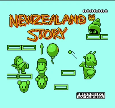 

New Zealand Story 60 Pin Game Card Customized For 8 Bit 60pins Game Player