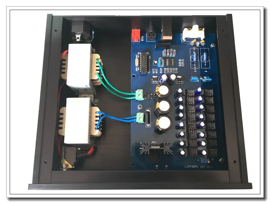 L1543DAC 16X параллельный TDA1543 HiFi DAC декодер|Усилители мощности| |