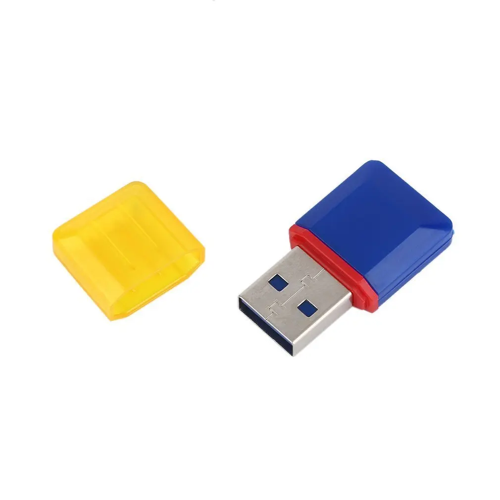 Портативный Алмазный USB 2,0 высокоскоростной T-Flash TF адаптер для чтения карт памяти для настольного ноутбука поддержка 128 МБ-32 Гб