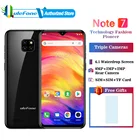 Смартфон Ulefone Note 7, экран 6,1 дюйма, Android 10,0, аккумулятор 3500 мАч, процессор 19:9, ПЗУ 16 Гб, тройная камера, функция распознавания лица