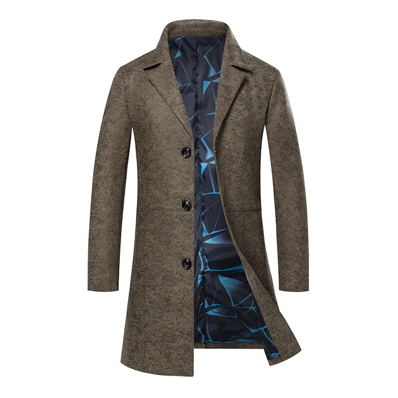 

2018 Spring overcoat High quality Men Casual Male Classic trench coat Men's Fashion Slim Fit coats business windbreaker jackets