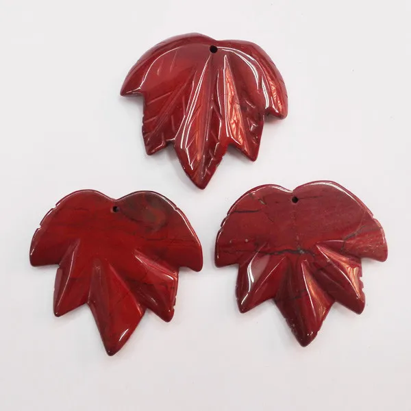 Подвеска в виде кленового листа 3 шт./лот|natural leaves|pendant leafstone pendant charm |