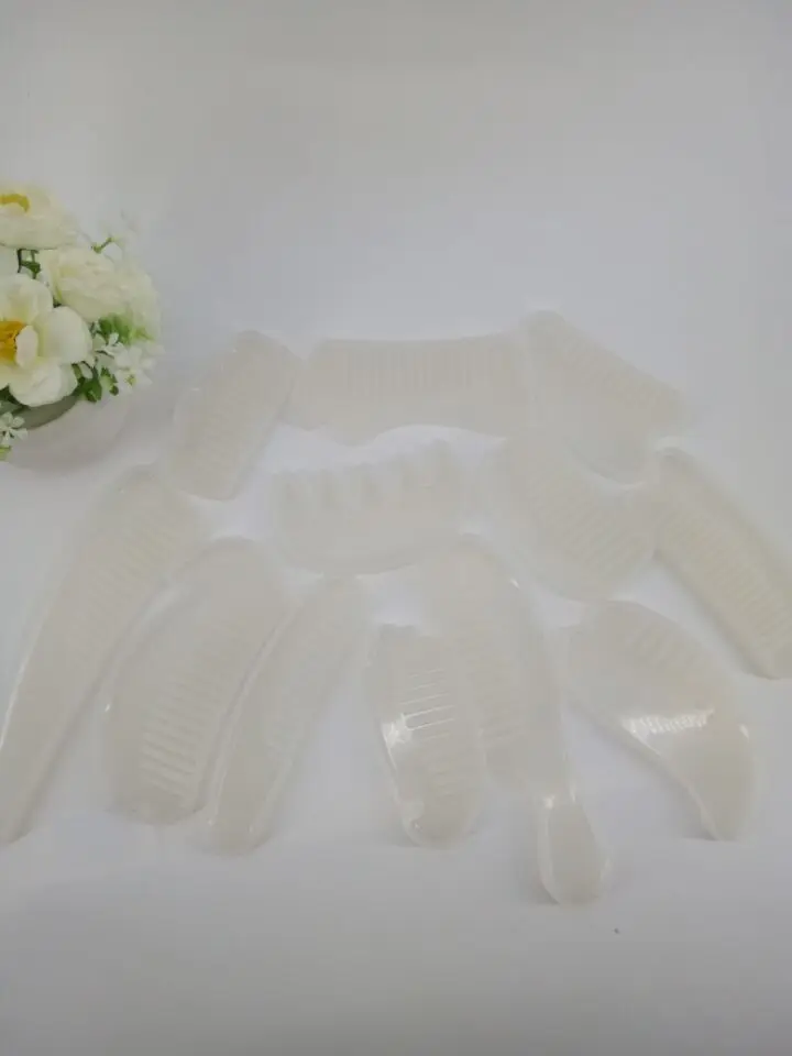 1 шт. Прозрачный Силикон для рукоделия форма расчески эпоксидной смолы с