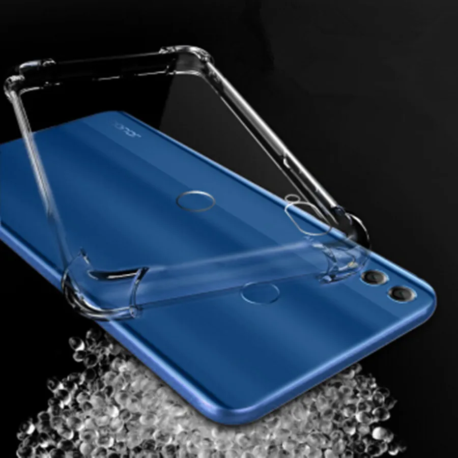 YEDAI Прозрачный Ультра тонкий ТПУ силиконовый чехол для Huawei Y7 2017 защитный
